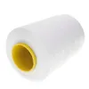 8000 iarde Fili di cucito Overlock Spools 40S/2 Polyester Filo per cucire vestiti per cuciture Forniture di cucito Bianco nero