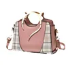 Schoudertassen grote capaciteit luxe glanzend lederen zachte tas twee kleuren dames handtas praktische single crossbody