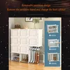 Simple Modular Shoe Rack Plastic Shoe Cabinet Large Capacity Hallway Storage Organizer Closet Space Saver Corner Home Furniture