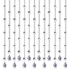 Ghirlanda di perle acriliche di cristallo, perle della tenda, decorazione del matrimonio, pendente sospeso da Natale, fai -da -te, 100pcs