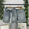 Dżinsy męskie 2024 Letnie dżinsowe szorty Wysokiej jakości top pulchne haftowane trendowe spodnie zarówno dla mężczyzn, jak i kobiet