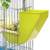1 pcs Bird Feeder Pet Bird Container Papegaai hangende automatische feeder vogelvoeder Starling Tiger Skin Poope vogelgereedschap