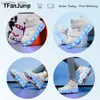 Inline Roller Skates Kids Flying Shoes With Rollerblades Parkour Led Shoes With Wheels With Lights Four Roller Skates Inline Roller Skating Sneakers Y240410