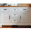 Aobite Silver Kitchen Cabinet Lagring Handtag 128mm Dressers Garderob Skåp Dullar Möbler Handle Hardware Draws Knobs