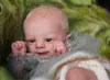 17 polegadas Reborn Doll Kit Woodland Fairy Elf Flynn Soft Touch Peças de boneca sem pintura com corpo e olhos Bebe Reborn Supply