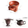 Yixing Creative Purple Clay Tea Litter Tea Chahai Filter Tea Set Tea Accessories Coffee Punch Filter Tea Sets Kichen Tool