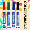 4色の魔法の水絵画ホワイトボードペンPVC非毒性消去マーカーペン水ベースの乾燥消去ブラックボードペン