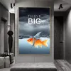 Animal Mentality is allemaal motieven Shark Fish Canvas schilderen Posters en afgedrukte printen Wall Art Foto's voor thuisdecoratie