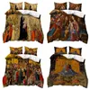 Renaissance Giotto's Majesty Holy Fami Saint Johns Siedem Joys of Virgin Medieval Duvet Cone