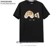 High end Designer clothes for Pa Angels Bear Cartoon Mens and Womens Tshirts Angels Loose Short sleeved Couple Top with trademark tag original 1:1 quality