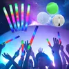 ملونة LED Foam Foam Stick Sticks Tube Tube LED LED في The Dark Light for Party Festival Glow Party Supplies 20/24/30pc L5