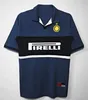 1998 1999 Baggio inter retro soccer jerseys Ronaldo Recoba classic shirt Zamorano Zanetti Simeone Sousa Kanu Bergomi Pilro vantage jersey