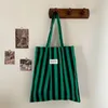 Totes Stripe colorée Grande épaule Sac à guichet pour femmes To-fourre de mode sacs Femme sacs à main