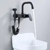 Torneira de torneira da banheira de banheiro Torneira de manípulo único com torneira de banheira de banheira montada na parede da parede