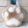 Gatto paw peluche cuscinetto inspira di divano del soggiorno carino cuscino sedia poggiatesta creativa