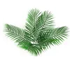 Fausses artificiels Feuilles de plastique Plantes vertes fausses feuilles de palmier Greerie pour arrangement de floraux floraux Décoration de mariage Flore GB222H