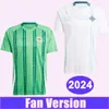 2024北アイルランドナショナルチームメンズサッカージャージマクネアホームアウェイサッカーシャツ半袖のユニフォーム