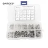 Qintides 400 조각 M1.6 m2 m2.5 m3 믹스 일반 와셔 소형 시리즈 제품 등급 a 다양한 키트 iso7092 m3.5 m5 m6 m8 세탁기