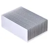 Refroidissement Hotaluminum Heat Radiateur Ventilateur de refroidissement du refroidissement thermique 200x69x37 mm Tone en argent