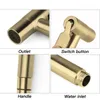 Handheld Toilet Bidet Sprayer Set Kit Wall Mount Hand Bidet Faucet Bathroom Accessories Hand Sprayer Shower Head Self Cleaning