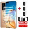 Verre de protection incurvée complète pour Huawei P40 Pro Lens Glass Screen Protector pour Huawei P 40 Pro Plus P40 + 5G 40PRO P40PRO