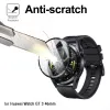 GT3 Skyddsfilmtäckning för Huawei Watch GT 3 GT3 Pro 42mm 46mm Smart Watch Screen Protector Soft Curved Edge Full Cover