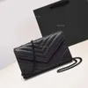 Designer tas schoudertassen handtassen totes dames mode woc cross body y s -leer envelope messenger zwarte kalfsleer klassieke diagonale strepen gewatteerd