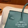 Leather Bk Designer Bags Director Hand Sewed Platinum Bag Togo Cowhide Handbag Bk25 Peacock Green Z6 Gold Silver Buckle