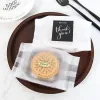 Lbsisi Life 50stcs handgemaakte cookiekages Mooncake Packing Candy Biscuit Eid Yolk Crisp Bag voor Mid-Autumn Festival Decoratie