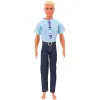 ケン人形の服ドールデイリーカジュアルスーツシャツ+パンツウェディングパーティースーツマン30cmケン人形のアクセサリーの男性人形の服