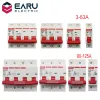 DZ47 400V 1-4P 3-125A C TYPE MINI-stroomonderbreker MCB Korte overbelastingscircuitbeschermer 35 mm DIN Rail Montage Breekcapaciteit 6KA