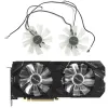 Pads 2 fans gloednieuwe originele 100 mm 4pin DC 12V RTX2080 2080S GPU -fan voor Galaxy RTX2060S 2070 2080TI SUPER ex grafische kaartkoeling