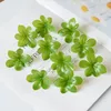 50pcs Plum Lave Green Artificial Plantes Wedding Decorative Flowers Flowers Bunch Waths Christmas Decorations For Home Festive Party