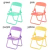 Universal Mini Portable Mobile Phone Stand mignon de chaise pliante de bureau