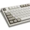 Acessórios 136 Chaves Minimalista personalizada PBT PBT CAPS XDA PRIFFER JAPANESSENT WHITE CINZEIO