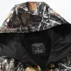 Autumn Winter Outdoor Bionic Camouflage Clothes Hunting Clothing Fishing Clothing Windproof Hiking Clothing Men Windbreaker