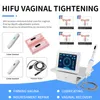 Portable Slim Equipment Hifu Facial And Vaginal Skin Lifting Vagina Tightening 2 Handleshifu Machine