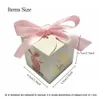 20pcs Bronzing My Baptism Party Favor Mini Candy Box White for Kids Boy Girl 1st Birthday Events Decorazioni per le vacanze