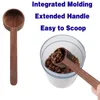 Coffee wooden Scoop Measuring Spoons For Sugar Beans Ground Protein Powder Spices Tea And More Food Wooden 240410