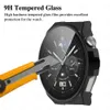 PC Hard Screen Protector Case pour Huawei Watch GT3 GT 3 Pro 46mm 42 mm Protecteur pare-chocs Couvercle de boîtier en verre trempé anti-rayures