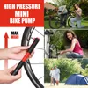 WEST BIKING Mini Bicycle Pump 120PSI Portable Bike Air Hand Pump Tire Inflator AV/FV Bicycle Accessories MTB Road Cycling Pump