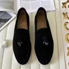 LP обувь Loafers Мужские дизайнерские черно -белые розовые зеленые кофейные бежевые оранжевые коричневые темно -синие голубо