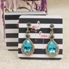 50pc /lot 5*5cm full color print earring display card tag paper marble/flower/dreamcatcher earring package hang card tag label