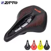 ZTTO MTB Bicycle ergonomique à nez court selle 160 mm de large Comfort Long Trip Light-poids épaissis Tampon Soft Seat Bike Pièces