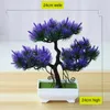 Plantes artificielles bricolage simples bonhonsaï petit arbre fausses plantes fausses fleurs ornements en pot salle de bain décoration de jardin hôtel de salle de bain décoration de jardin