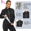 Sexywg Slinom Gym Shirt Femmes Fat Burn Sports Sauna Sweat Stust Loss Perte Yoga Tops Trainers Shapers Shapewear