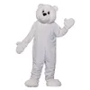 Mascotte costumi in schiuma simpatica orso polare cartone animato peluche abito di fantasia di natale di Halloween costume da mascotte