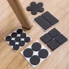 48/12PCS Furniture Leg Pads Self Adhesive Thickened Non-slip Table Chair Mat Floor Protector Pads Indoor Household Items