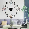 Foto de foto quadro de imagem DIY Grande relógio de parede foto personalizada da sala de estar decorativa Relógio da família Imagens personalizadas quadro Big Clock