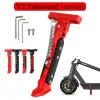 ULIP V2 Upgrade Electric Scooter Kickstand Ausleitbarer Seitenparkfußunterstützungsstand für Ninebot Max G30 Xiaomi Serie Scooter